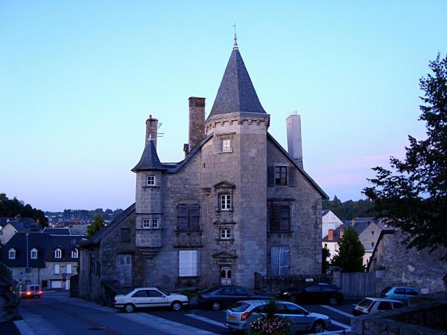 L'hôtel Ventadour à Ussel (Corrèze).