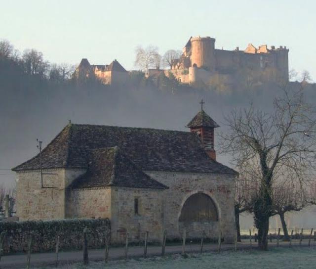 Chapelle de Félines et Château de Castelnau