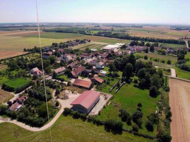 Bézouotte : aérophotographie par cerf-volant
