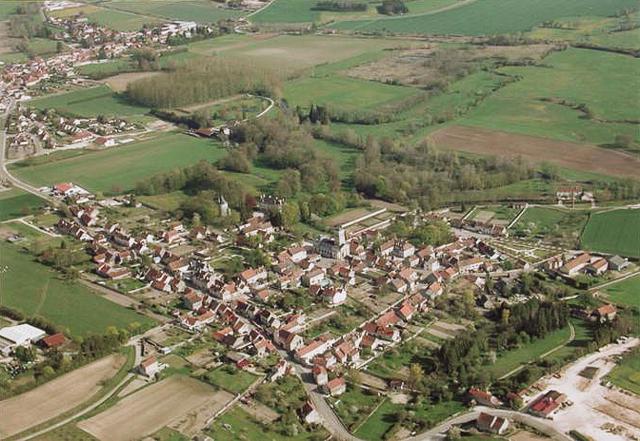 Photo aérienne de Voulaines