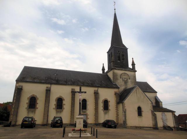 Eglise Notre-Dame-de-la-Nativité (XIXe s), Rue de l'Eglise, à Athée (21).
