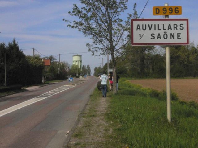 entrée du village