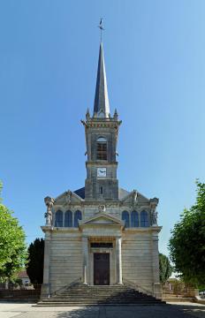 Église de Longchamp. (Longchamp, Côte d'Or, Bourgogne, France)