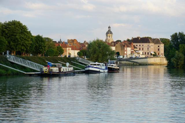Seurre, Côte d'Or, Bourgogne, France.