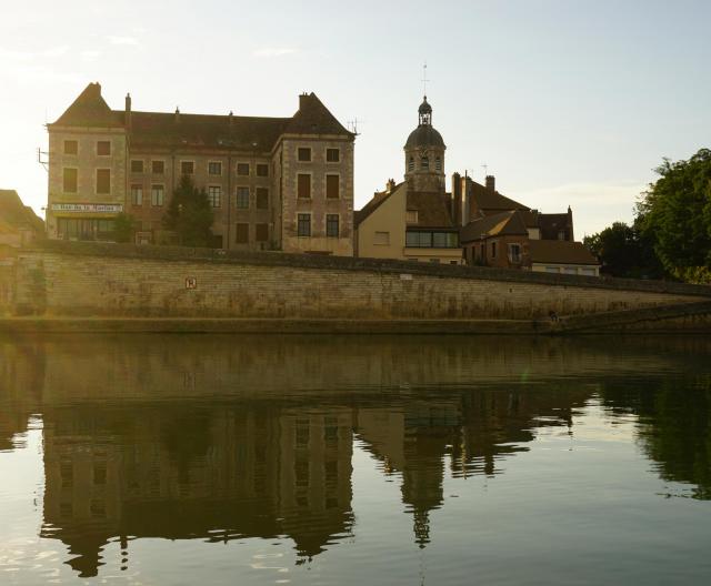 Seurre, Côte d'Or, Bourgogne, France.