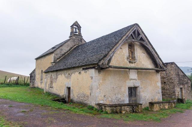 Chapelle Saint Claude, située à Brain, Côte d'Or, France.