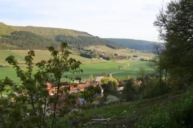 Soir de printemps au dessus de Curtil Vergy
