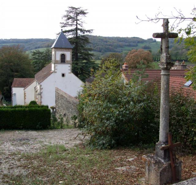 Eglise de Baulme-la-Roche, Côte-d'Or, Bourgogne, FRANCE