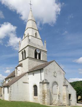 Auxey-Duresses (Côte-d'Or, France). Église Saint-Martin.