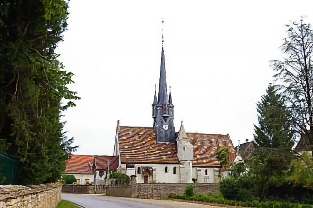 Ruffey-lès-Beaune, l'église