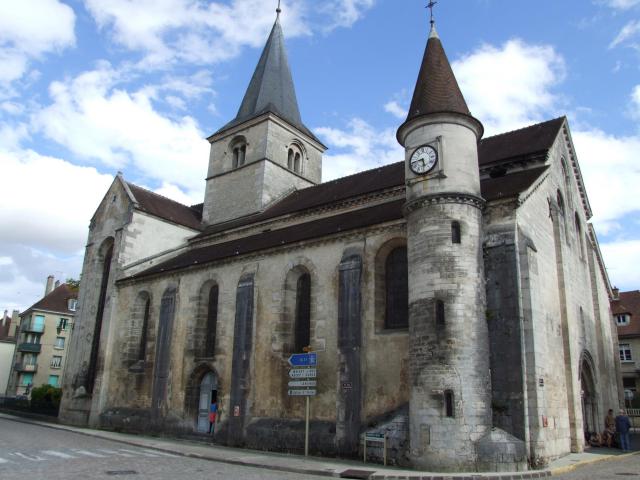 Église Saint-Nicolas de Châtillon-sur-Seine, Côte-d'Or, Bourgogne, FRANCE