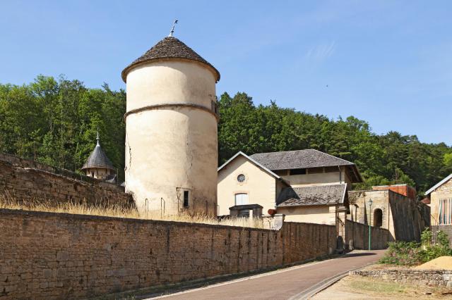 Le pigeonnier de l'ancien château de Rochefort-sur-Brévon