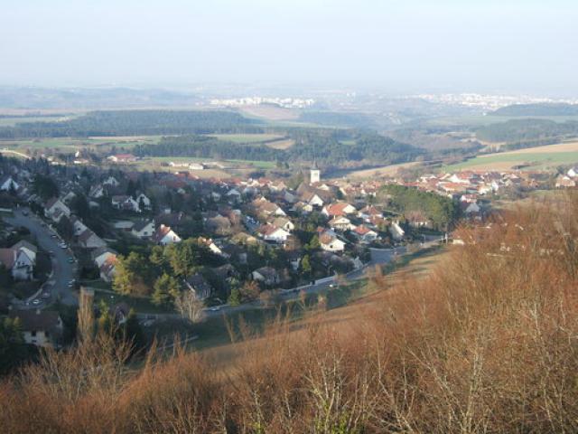 Vue sur le chemin du Mont Affrique