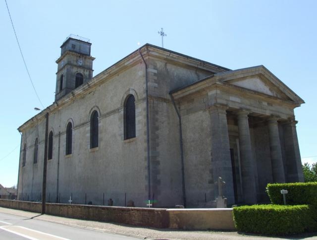 Eglise Saint-Martin, Arc-sur-Tille, Côte-d'Or, Bourgogne,FRANCE