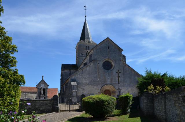 Église de St-Maurice-sur-Vingeanne, Côte d'Or, Bourgogne, France