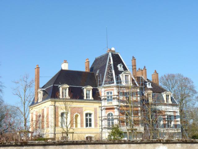 Château d'Aiserey (Côte d'Or, Bourgogne, France)