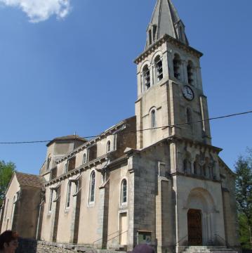 Eglise de l'Etang-Vergy, Bourgogne, FRANCE