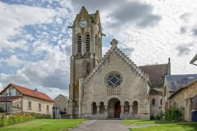 L'église Saint-Martin Salsogne