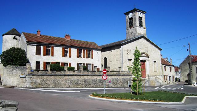 Vue de Sainte-Colombe-sur-Seine