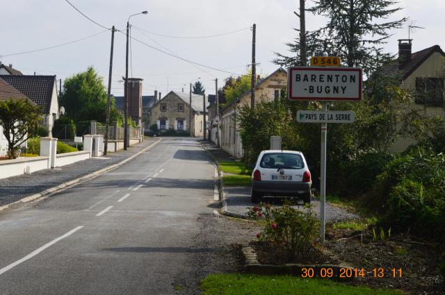 The entry to Barenton-Bugny