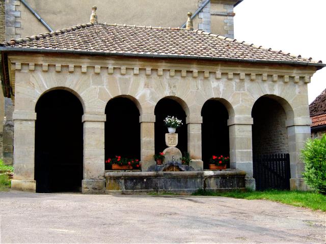 Urcy (Côte-d'Or, France) : Le lavoir