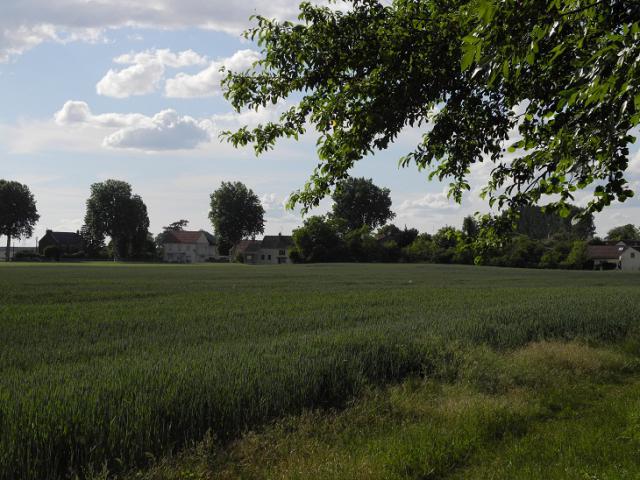 Emplacement de l'ancienne maison forte de Genlis