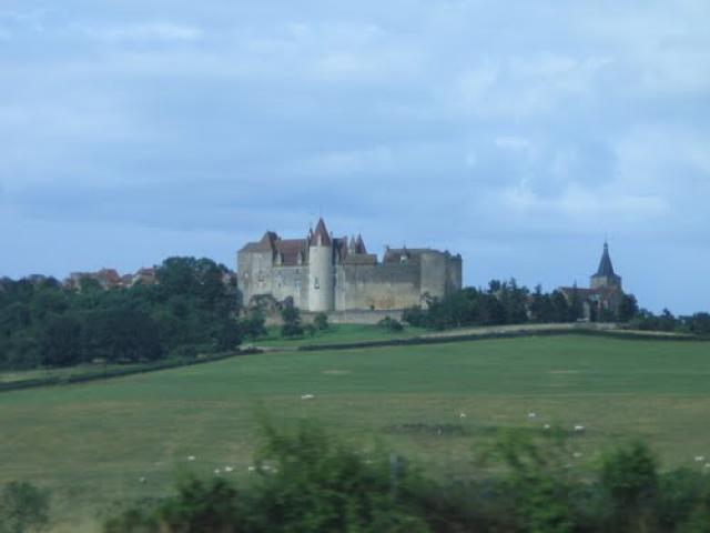 Chateauneuf depuis l'A6