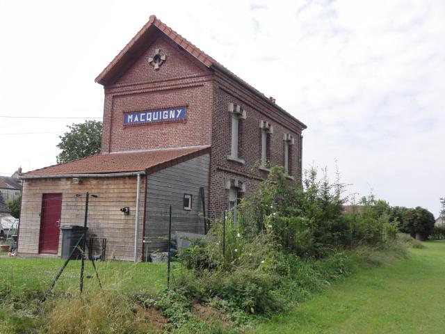Macquigny (Aisne) ancienne gare