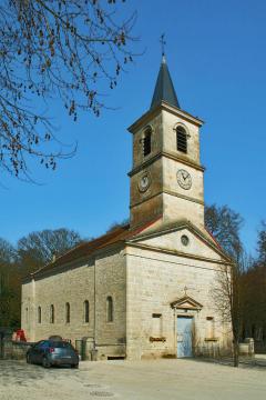Église Saint-Valentin-de-Griselles à Chamesson