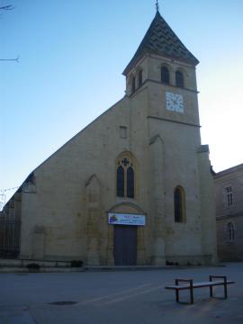 église d'Is sur Tille, Côte d'Or, France