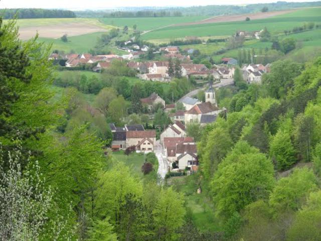 Étalante vu du cirque de la Coquille