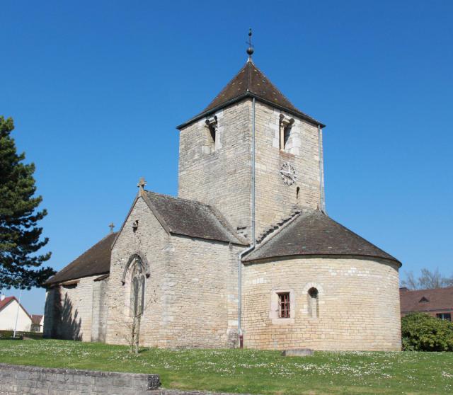 Eglise de la Sainte-Trinité, Chevigny-Saint-Sauveur, Bourgogne, FRANCE
