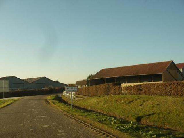 Mitreuil - Panneau d'entrée d'agglomération