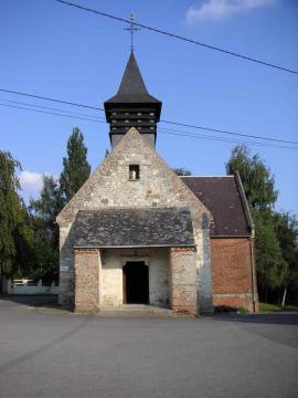 église d'Audigny (Aisne, France) prise par LonganimE le 13 septembre 2005