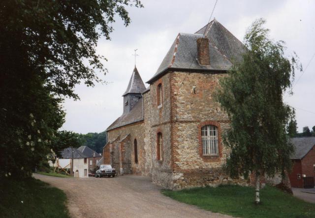 Église Saint-Maurice d'Ohis en 1991