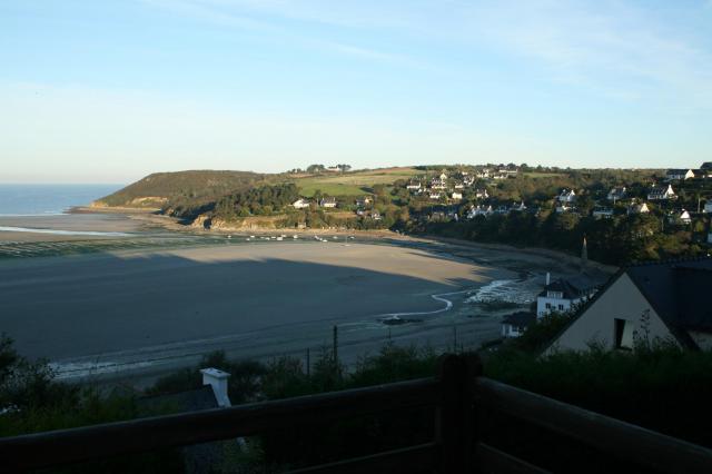 The bay at Saint-Michel-en-Grève, Cotes d'Armor, Brittany