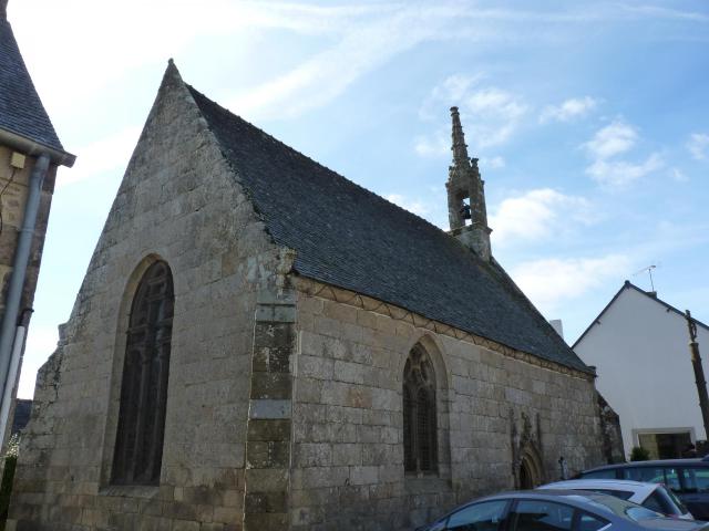 Chapelle du 16ème siècle dans le bourg de Plouaret.