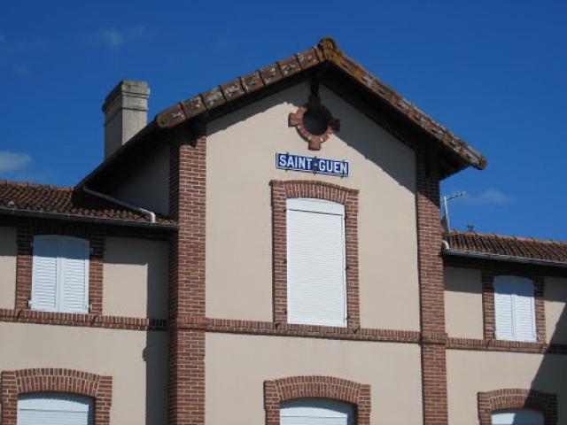 GARE SAINT GUEN BRITTANY CLOSED 1967