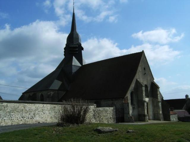 L'église de Chéry-Chartreuve.