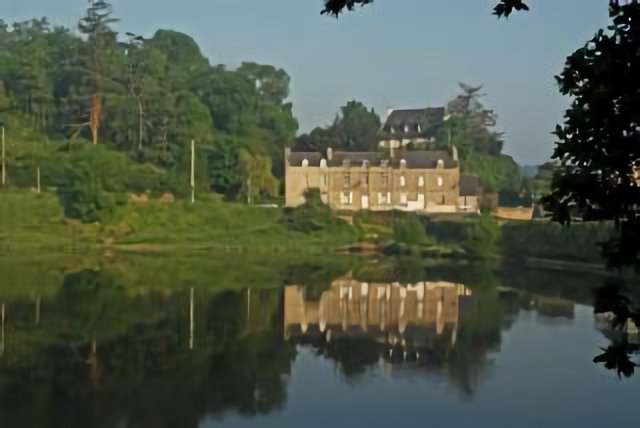 Reflection in lake