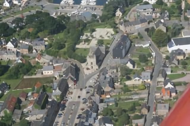 Lézardrieux vu d'avion (juin 2007)