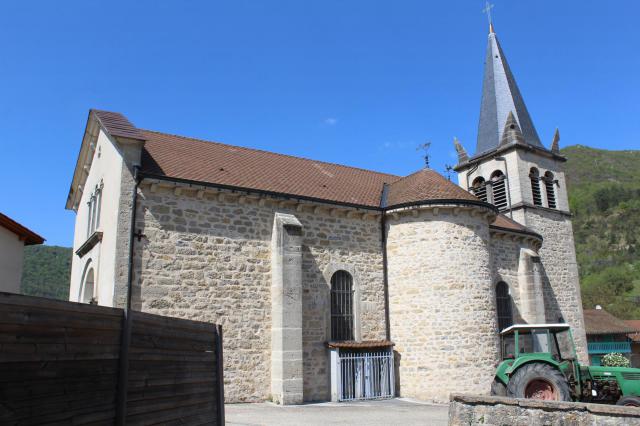 Église Saint-Laurent d'Oncieu.
