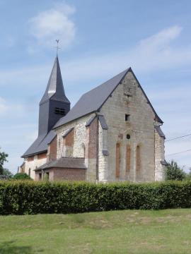Sainte-Geneviève (Aisne) Église Sainte-Geneviève, chevet