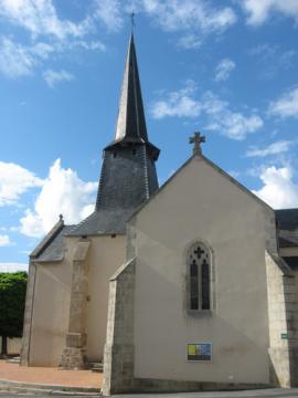 L'église de Bétète, Creuse, France