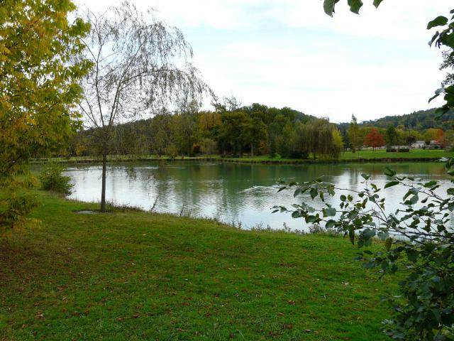 Parc et étang de Lamoura, Boulazac, Dordogne, France