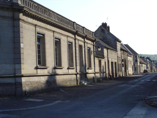 Rue du centre de Blérancourt Photo personnelle prise par moi-même