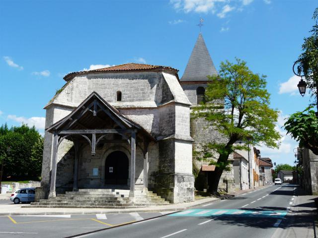 L'église Saint-Pierre et Saint-Paul, Mensignac, Dordogne,France