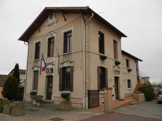 Mairie de Balan (Ain) datant de 1889.