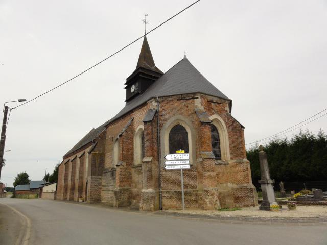 Soize (Aisne) église