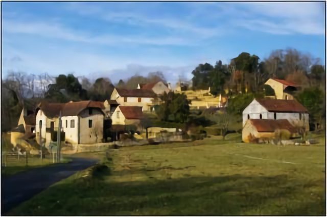 SAINTE-MONDANE [24] - hameau au pied de
